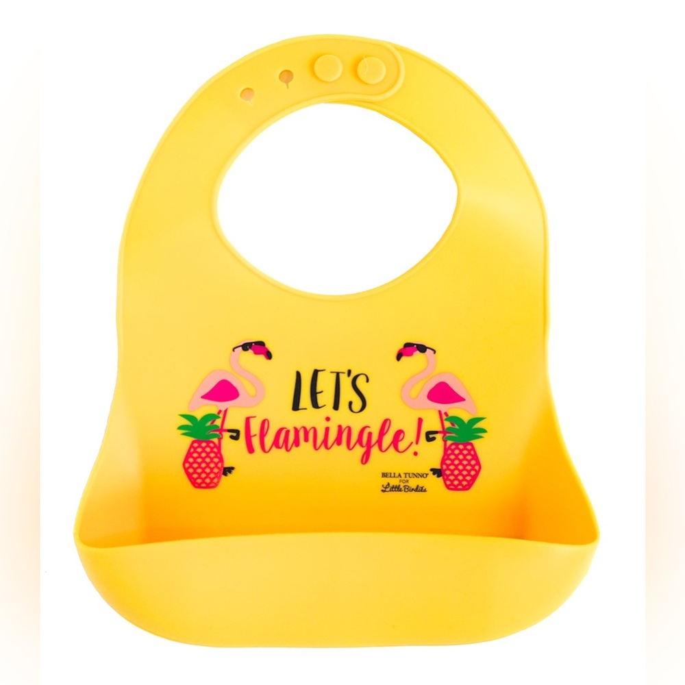Bella Tunno “Let’s Flamingle” catch bib